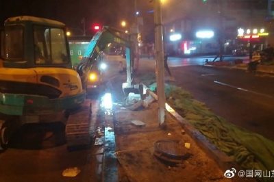 更换10千伏祝蕾线HK01Z环网柜