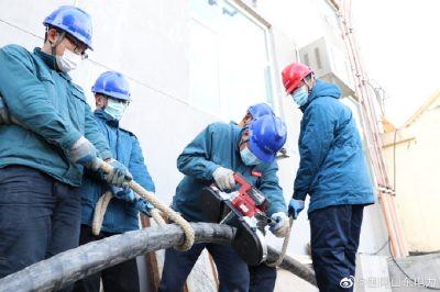 对35千伏海阳所站10千伏南黄岛线电缆进行消缺