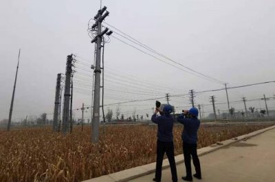 对10千伏杨尧线0378路“煤改电”线路进行巡视