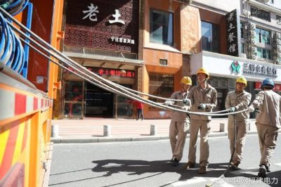 全力为“林博会”用电保驾护航