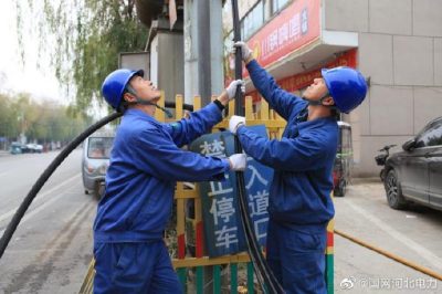 315千伏台区出线电缆出现破损
