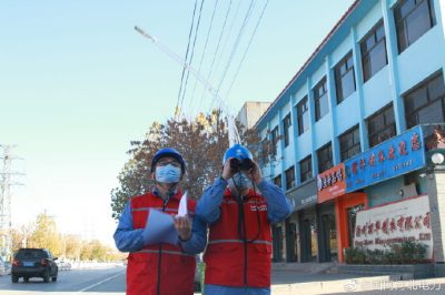 对10千伏乌何5840线路进行巡视测温