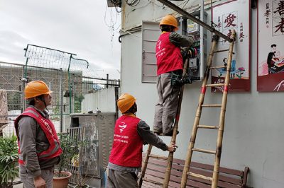 电厂送出工程全线光缆正式接通