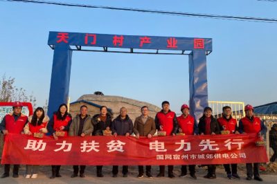 电力先行 帮助果农检查线路