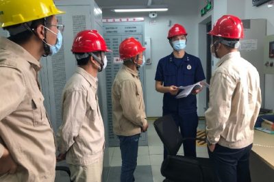 溧水110千伏永阳变开展专业消防检查