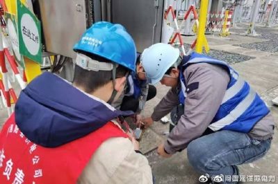 110千伏来安变更换集控箱内故障抢修